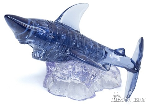 Иллюстрация 2 из 4 для 3D головоломка Акула (90133) | Лабиринт - игрушки. Источник: Лабиринт