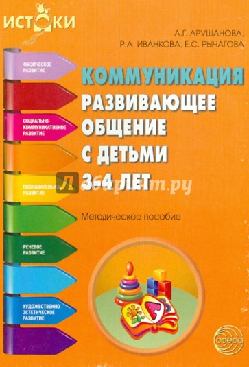 Коммуникация. Развивающее общение с детьми 3-4 лет. Методическое пособие