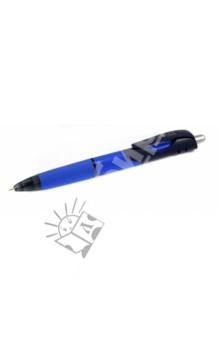 Ручка автоматическая, синяя, трехгранная (GLB532D).