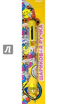 Ручка шариковая-автомат, 6-цветная 