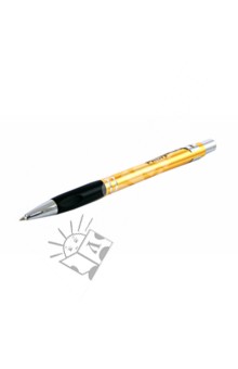 Ручка-автомат шариковая, цвет корпуса золотистый (A401B1-30).