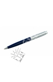 Ручка-автомат шариковая, цвет корпуса синий (A376А1-04).