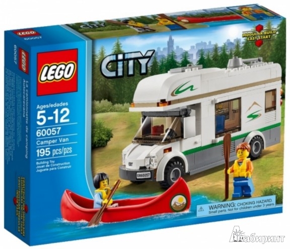 Иллюстрация 2 из 13 для Конструктор Lego "Город. Дом на колесах" (60057) | Лабиринт - игрушки. Источник: Лабиринт
