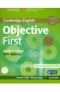 Фото - Capel Annete, Sharp Wendy Objective First 4 Edition Student's Book Pack with answers +CD-ROM x2 capel a sharp w objective proficiency student s book with answers