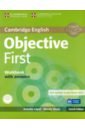 Фото - Capel Annete, Sharp Wendy Objective First. Workbook with answers (+CD) capel a sharp w objective proficiency student s book with answers