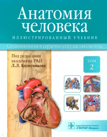 Анатомия человека. Учебник в 3-х томах. Том 2. Спланхнология и сердечно-сосудистая система