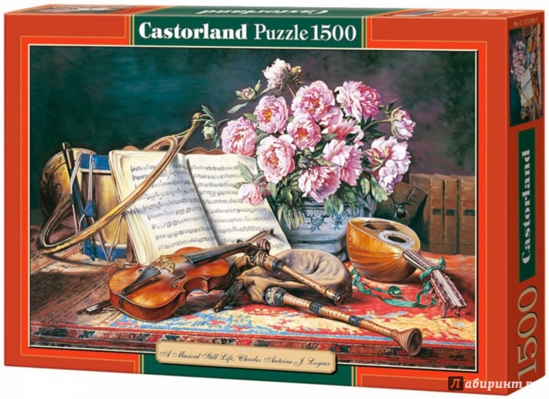 Иллюстрация 2 из 5 для Puzzle-1500 "Музыкальный натюрморт" (C-151240) | Лабиринт - игрушки. Источник: Лабиринт