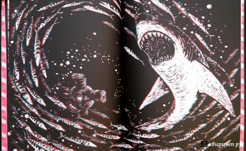 Иллюстрация 3 из 19 для Джим-водолаз. Путешествие в сердце океана (+ 3D-очки) - Маттиас Пикар | Лабиринт - книги. Источник: Лабиринт