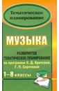 Музыка. 1-8 классы. Развернутое тематическое планирование по программе Е.Д.Критской, Г.П, Сергеевой - Сигаева Алевтина Петровна, Сидорова Светлана Николаевна