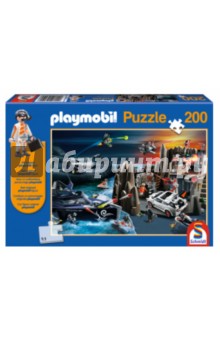 Пазл-200 с фигуркой Playmobil 