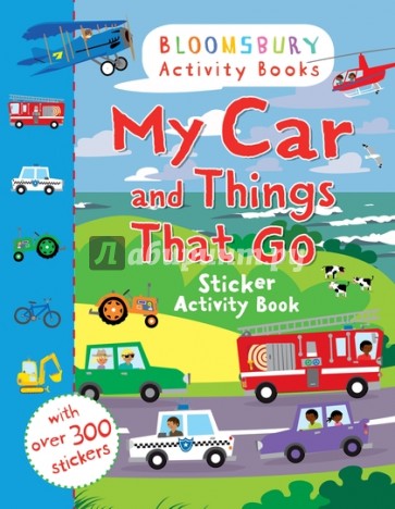 My Car and Things That Go Sticker Activity Book