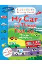 None My Car and Things That Go Sticker Activity Book