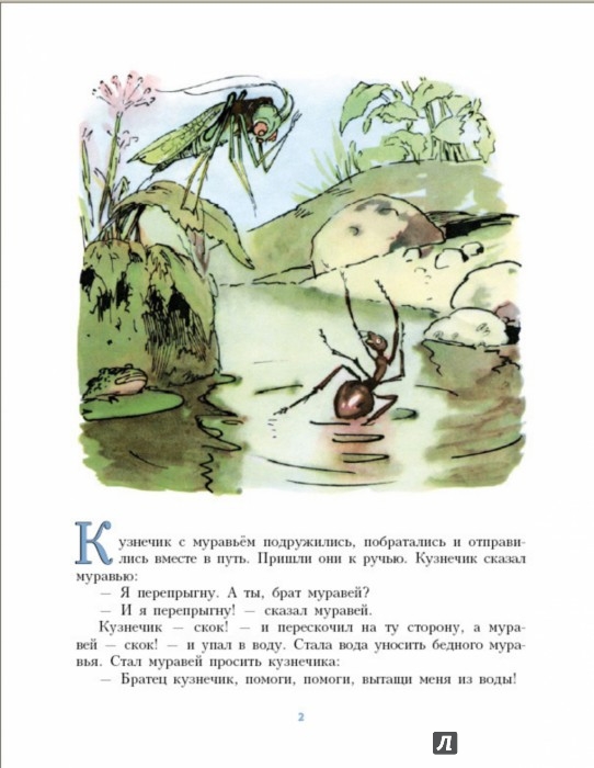 Иллюстрация 2 из 42 для Кузнечик и муравей | Лабиринт - книги. Источник: Лабиринт
