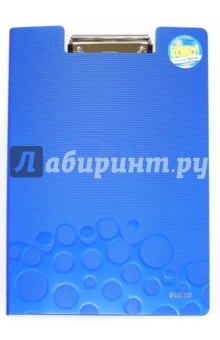 Папка-планшет с внутренним карманом (А4, синяя) (41990036).