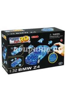 3D пазл BMW Z4 полупрозрачный синий (57085).