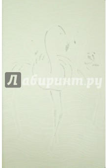 Записная книжка Туксон Белый фламинго (линия, 130х210 см) (4125634).
