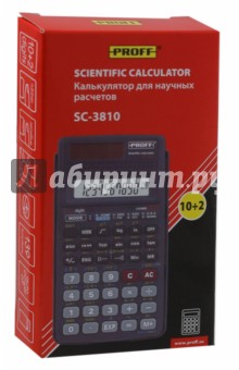 Калькулятор для научных расчетов (SC-3810).