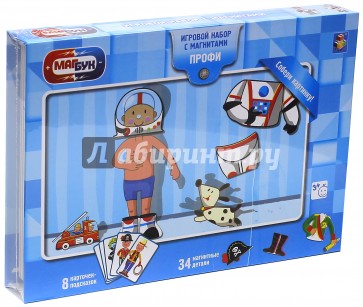 Игровой набор "Профи" (34 магнитные детали) (Т57377)