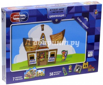 Игровой набор "Цивилизация" (58 магнитных деталей) (Т57383)