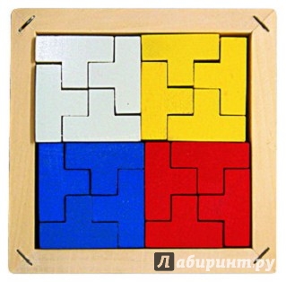Иллюстрация 1 из 2 для Мозаика-конструктор, 4 цвета (Д-434) | Лабиринт - игрушки. Источник: Лабиринт