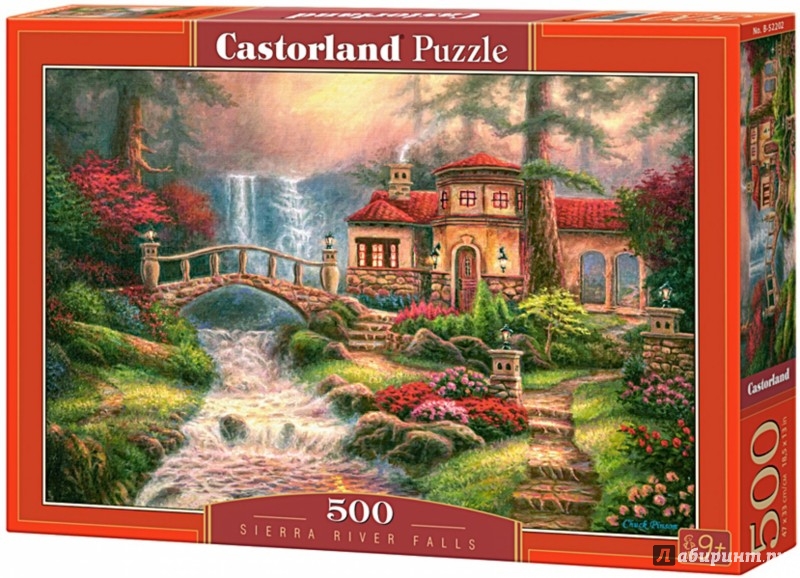 Иллюстрация 2 из 7 для Puzzle-500 "Дом у водопада" (B-52202) | Лабиринт - игрушки. Источник: Лабиринт