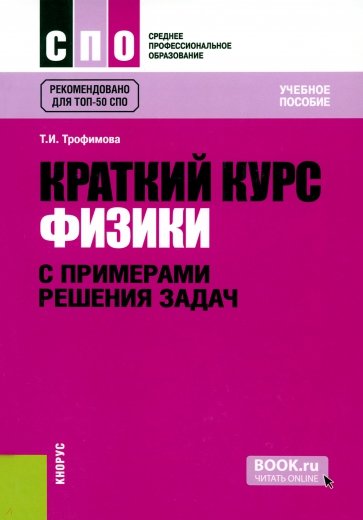 Краткий курс физики с примерами решения задач. Учебное пособие