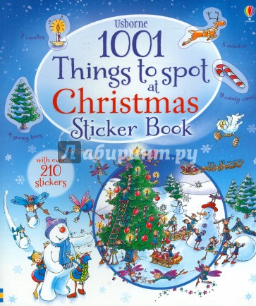 1001 Things to Spot at Christmas. Sticker Book