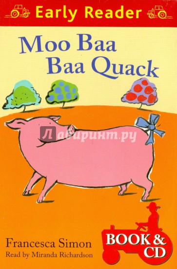 Moo Baa Baa Quack  (Book +D) EarlyReaders