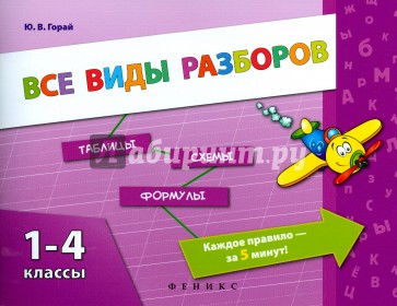 Все виды разборов. 1-4 классы