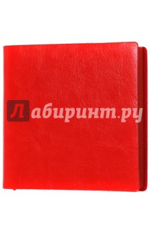 Ежедневник-мини недатированный А6-, Пристин, красный (39767-30).