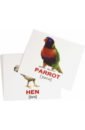 Носова Т. Е., Епанова Е. В. Комплект мини-карточек Domestic animals. Домашние животные (40 штук)