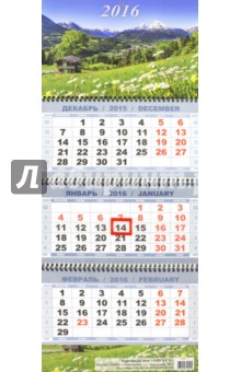 Квартальный календарь на 2016 год 