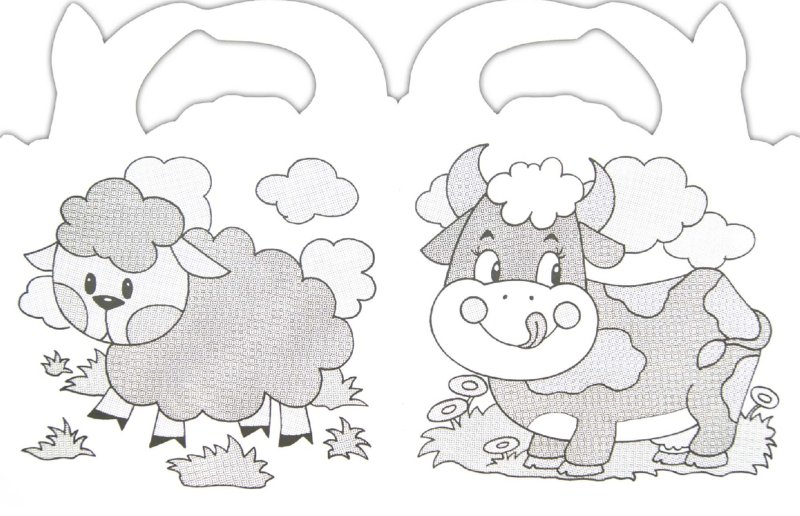 Иллюстрация 2 из 7 для Волшебные раскраски. Домашние животные | Лабиринт - книги. Источник: Лабиринт