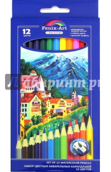 Цветные акварельные карандаши 