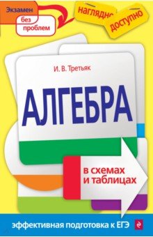 Обложка книги Алгебра в схемах и таблицах, Третьяк Ирина Владимировна