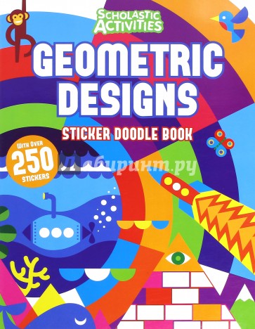 Geometric Designs: Sticker Doodle Book