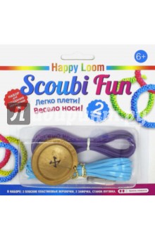 Scoubi Fun. Happy Loom. Набор для плетения браслетов (02206).