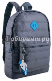 Рюкзак молодежный ТЕМНО-СЕРЫЙ (40840).