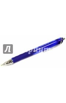 Гелевая ручка автоматическая, синяя (KL257-C).