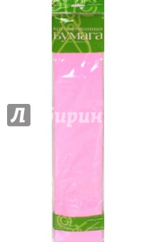 Бумага цветная креповая (пастельные цвета, нежно-розовый) (2-058/07).