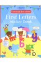 Get Ready for School. First Letters Sticker Book alphabet sticker