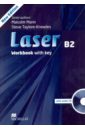 Mann Malcolm, Taylore-Knowles Steve Laser. 3rd Edition. B2. Workbook + Key (+CD) mann malcolm taylore knowles steve laser 3rd edition a2 teacher s book dvd digibook