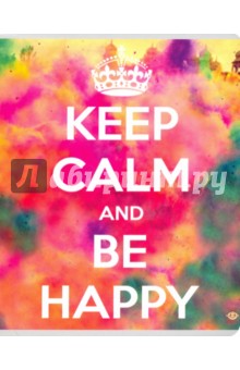   Keep Calm and Be Happy  (48 , ) (FB63)