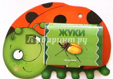 Книжки-игрушки: Окружающий мир: Жуки