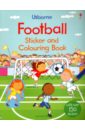 цена Football sticker and colouring book