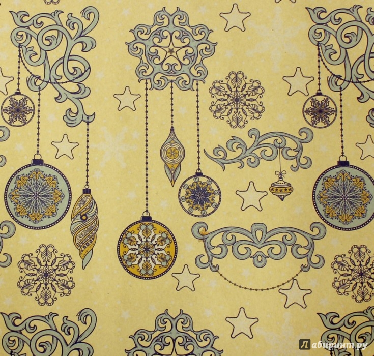 Иллюстрация 1 из 5 для Бумага крафт "Зима" (в рулоне) (43041) | Лабиринт - сувениры. Источник: Лабиринт
