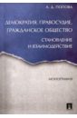 Демократия, правосудие, гражданское общество. Становление и взаимодействие. Монография - Попова Анна Дмитриевна