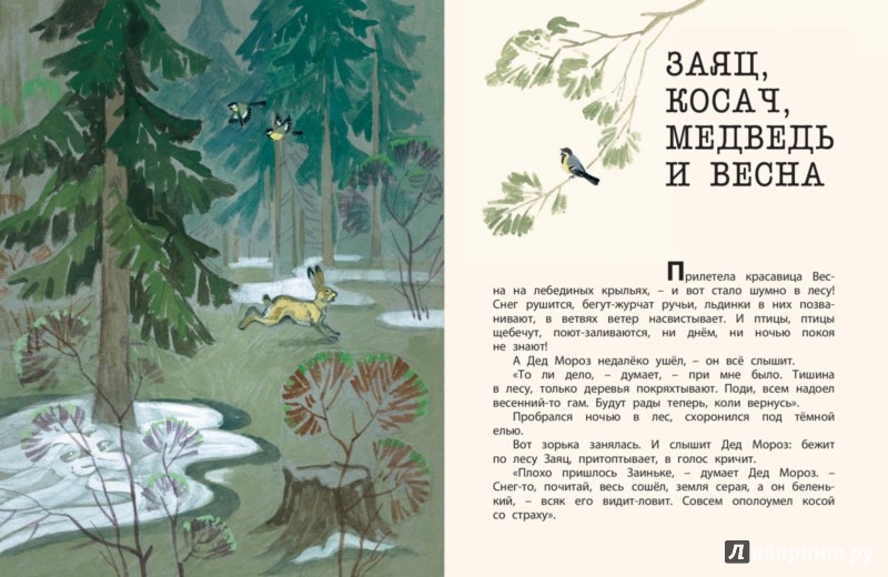 Иллюстрация 4 из 45 для Дед Мороз и Весна - Виталий Бианки | Лабиринт - книги. Источник: Лабиринт