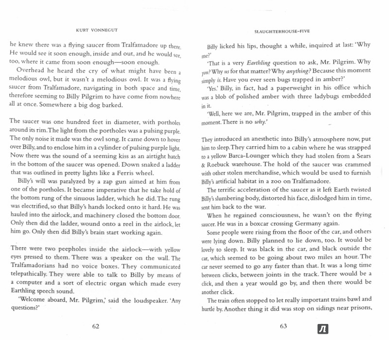 an analysis of tralfamadorians in kurt vonneguts slaughterhouse five Sample essay topic, essay writing: style analysis of kurt vonnegut on slaughterhouse five - 1564 words though war is a traumatizing and. an analysis of tralfamadorians in kurt vonneguts slaughterhouse five Sample essay topic, essay writing: style analysis of kurt vonnegut on slaughterhouse five - 1564 words though war is a traumatizing and.