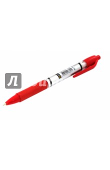 Ручка шариковая автоматическая (Красная)